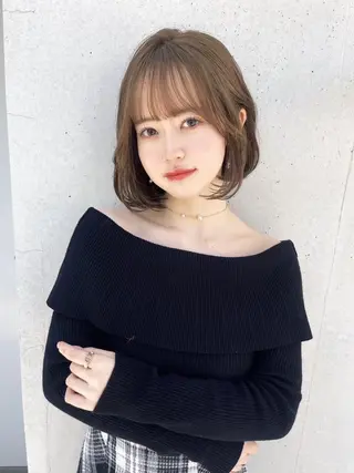 カラー トレンドレイヤー/ 韓国風カラー🪞銀座のヘアスタイル