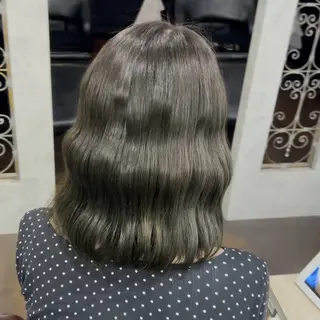 ショート 💙透明感カラー推し 🇰🇷ココロ🦋のヘアスタイル