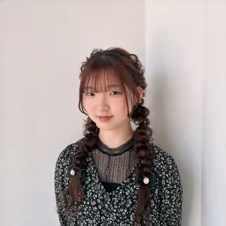 ロング ヘアアレンジ ヘアアレンジ/渋谷/ ゆづきのその他イメージ
