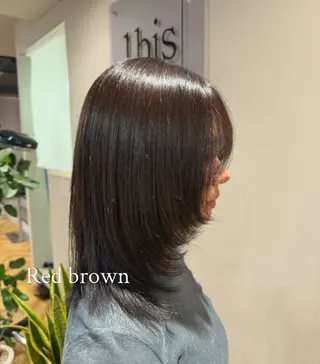 ロング カラー CHIO 🤍のヘアスタイル