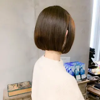 ショート 縮毛矯正 特化アツシのヘアスタイル