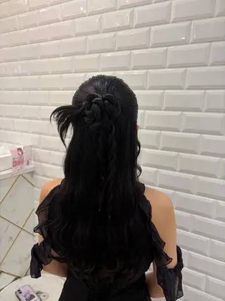 ロング 天野 優希のヘアスタイル
