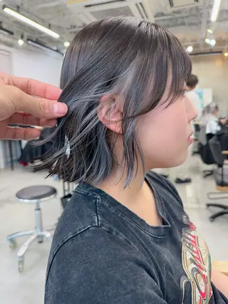 カラー ブリーチダブルカラー 【koide】のヘアスタイル