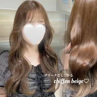 カラー ユナ hearts.店長のヘアスタイル