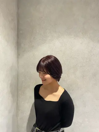 ショート みたち すみれのヘアスタイル
