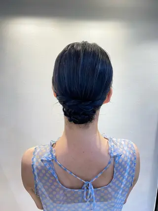 セミロング ヘアアレンジ 石垣廣乃 /Hironoのヘアスタイル