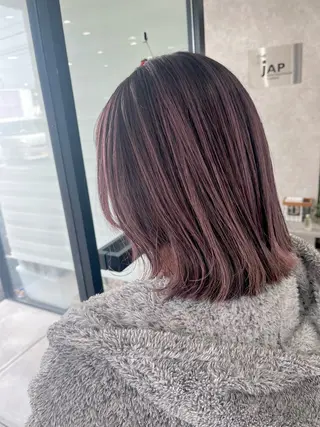 ミディアム 飛田 由貴のヘアスタイル