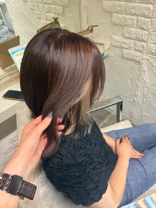 ミディアム カラー 🩵aiko / モデル募集中️🩵のヘアスタイル