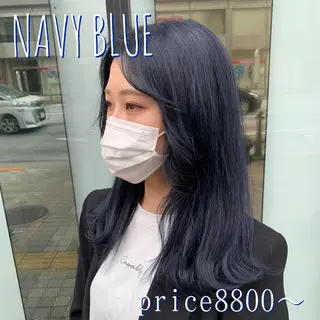 ロング カラー ヘアアレンジ ダブルカラー｜ なおき｜池袋美容師のヘアスタイル