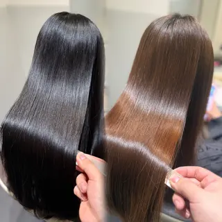ロング 🌈新宿/縮毛矯正/ 髪質改善/福原🌈のヘアスタイル