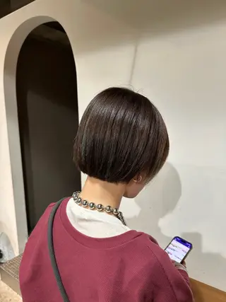 ショート twig 山田 永嶋芽衣のヘアスタイル