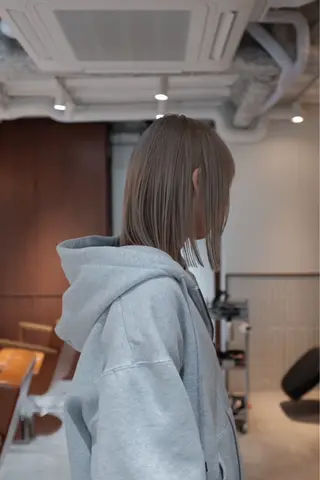 ミディアム カラー ヘアアレンジ ✨️透明感カラー✨️ kaiseiのヘアスタイル