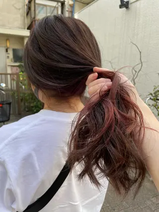セミロング 縮毛矯正の達人 ☆　松本のヘアスタイル