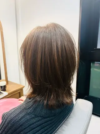 ミディアム 急募 SHOKIのヘアスタイル