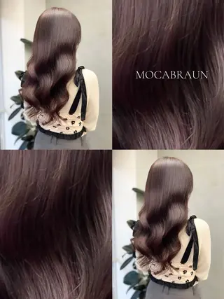 ロング 中嶋 礼愛のヘアスタイル