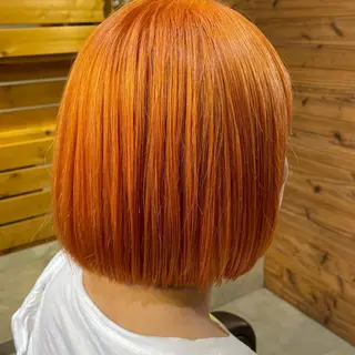 ショート カラー ヘアアレンジ 🌈NESTA minami🌈のヘアスタイル