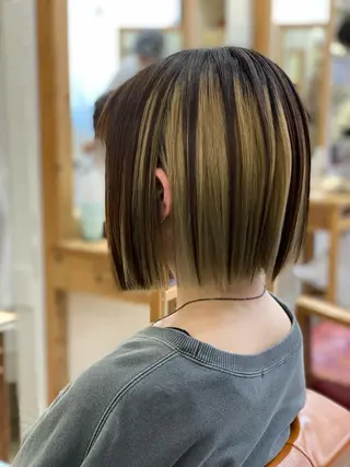 ショート カラー 森下 友 Dio...池袋のヘアスタイル
