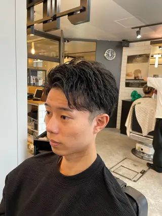 ショート メンズ 幡ヶ谷バーバー 松下隆世のヘアスタイル