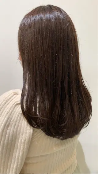 セミロング SHIAN 橋本店 吉田 詩穂のヘアスタイル