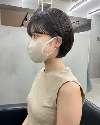 ショート カラー 華 /ショート/ボブのヘアスタイル