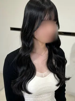 ロング カラー amoretto kiraのヘアスタイル