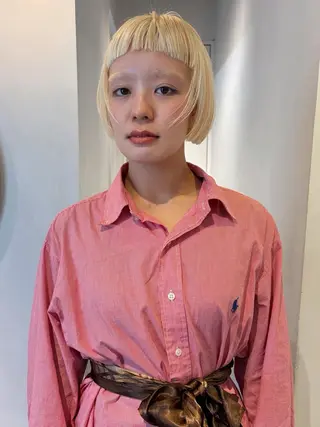 ショート カラー 村上雅人 ナチュラルモードのヘアスタイル