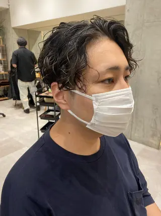 パーマ メンズ 似合う髪型見つけます AYAKAのヘアスタイル
