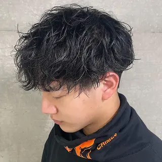 パーマ メンズ メンズパーマの達人 KAITOのヘアスタイル