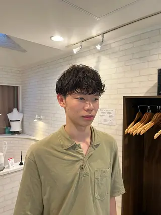 パーマ 阿部 うららのヘアスタイル