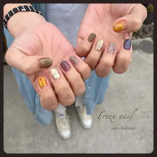 ネイル freex nail /ニュアンス/個性派のネイルデザイン