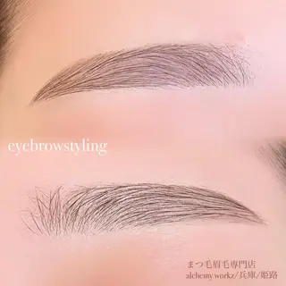 アイブロウ alchemy workzのマツエク・マツパデザイン