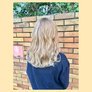 ロング カラー ✨ブリーチなしカラー ×髪質改善✨松村 潤のヘアスタイル