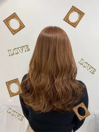 ミディアム カラー ヘアアレンジ 💍Story川越 オフィシャル💍のヘアスタイル