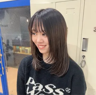 ミディアム HashTAG miyuのヘアスタイル