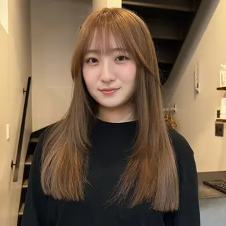 ロング ハイトーン指名No. 1/レイヤー/みさきのヘアスタイル