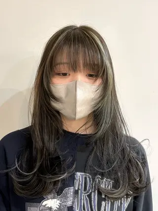 カラー ORe'S HAIR BE GLaDユウナのヘアスタイル