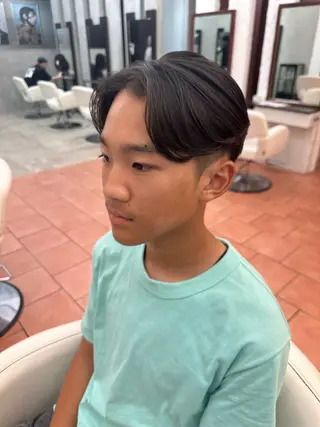 ショート メンズ キッズ M.SLASH松本 涼大朗のヘアスタイル