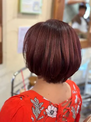 ショート 冨士 美織のヘアスタイル
