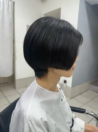ショート カラー ショートカット / 星野菜月のヘアスタイル