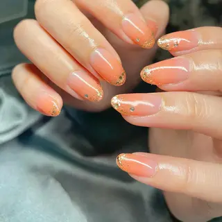 ミディアム カラー パーマ ヘアアレンジ メンズ キッズ ネイル マツエク・マツパ アイブロウ el. by Aoのネイルデザイン