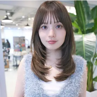 セミロング 🪄似合わせカット/ IKUMI🌙のヘアスタイル