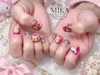 ネイル 🦊Genie🦊 Mika Nailsのネイルデザイン