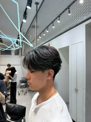 ショート パーマ fifth 村田 悠輔のヘアスタイル