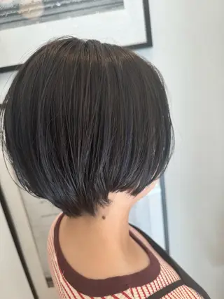 ショート カラー 塚本 昂のヘアスタイル