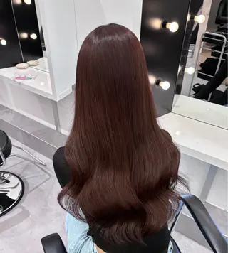 ロング niko/髪質改善 透明感カラー/西梅田のヘアスタイル