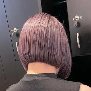ミディアム カラー ヘアアレンジ 🧸ハイトーン🧸 ゆっきー🧸のヘアスタイル