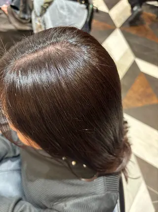 ロング カラー 沢井涼人 ✂︎ 艶髪のヘアスタイル