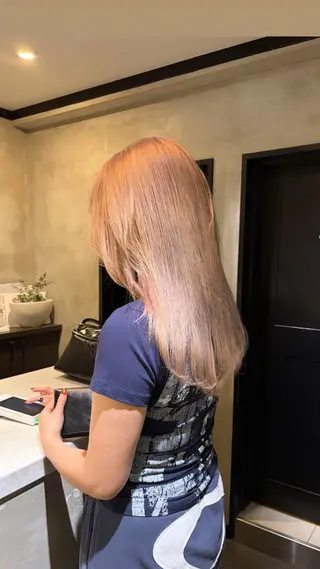 ロング カラー タナカ カナ🫧のヘアスタイル