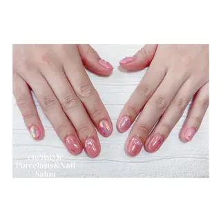 ミディアム ネイル 🐾enen style 🐾のネイルデザイン