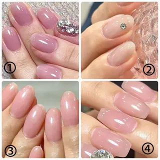 ネイル モチの良さ◉ フィルインネイル♡のネイルデザイン